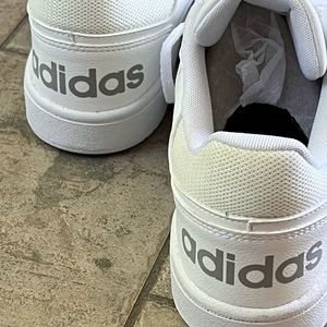 adidas Hoops 3.0 women’s low-top lifestyle basketball shoes all-white